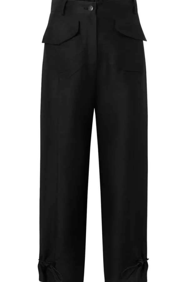 Missen Elsewhere Fashion Broeken*Albertinia Trousers-Black