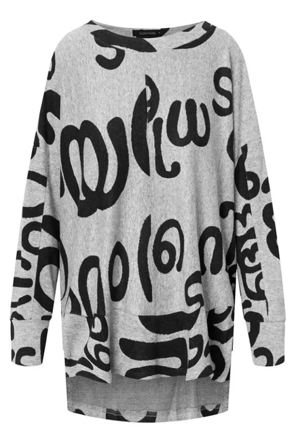 Missen Elsewhere Fashion Truien*Caconde Pullover-Anthracite