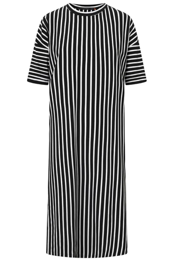 Missen Elsewhere Fashion Tunieken*Clarens Tunic-Black-Offwhite