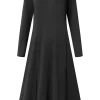 Missen Elsewhere Fashion Jurken*Colorado Dress-Black