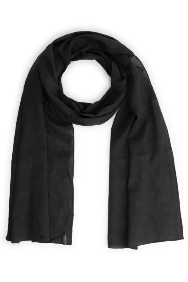 Missen Elsewhere Fashion Sjaals*Dot Scarf-Black