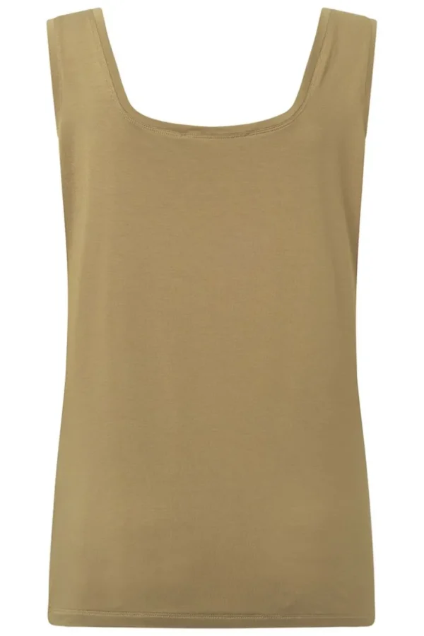 Missen Elsewhere Fashion Basics*Elim Jersey Top-Golden