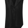 Missen Elsewhere Fashion Gilets*Evander Waistcoat-Black