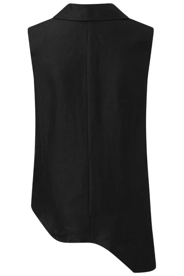 Missen Elsewhere Fashion Gilets*Evander Waistcoat-Black