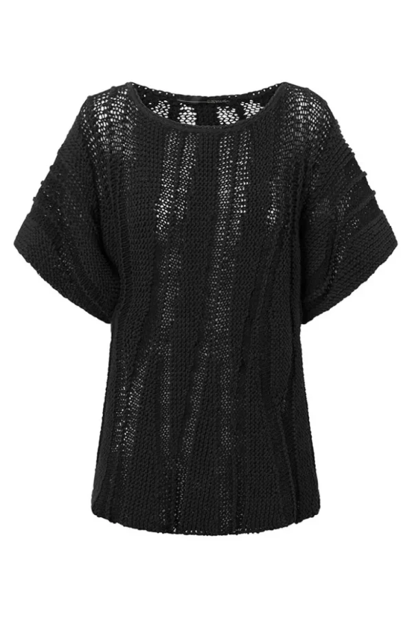 Missen Elsewhere Fashion Breisels*Henley Top-Black