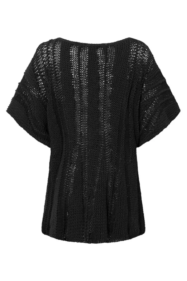 Missen Elsewhere Fashion Breisels*Henley Top-Black