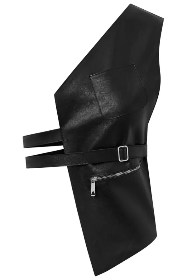 Missen Elsewhere Fashion Overige Accessoires*Indwe Leather Accessory-Black