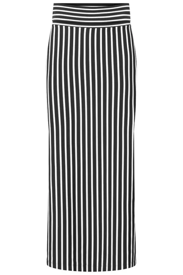 Missen Elsewhere Fashion Rokken*Masilo Travel Skirt-Black-Offwhite