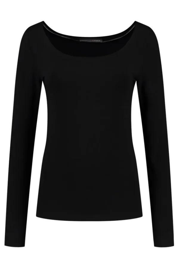 Missen Elsewhere Fashion Basics*Maxima Basic Top-Black