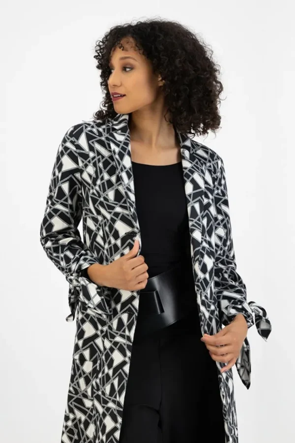 Missen Elsewhere Fashion Blazers*Oshawa Blazer-Black-Offwhite