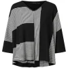 Missen Elsewhere Fashion Tops*Prieska Top-Black-Offwhite