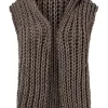 Missen Elsewhere Fashion Breisels*Richmond Gilet-Taupe