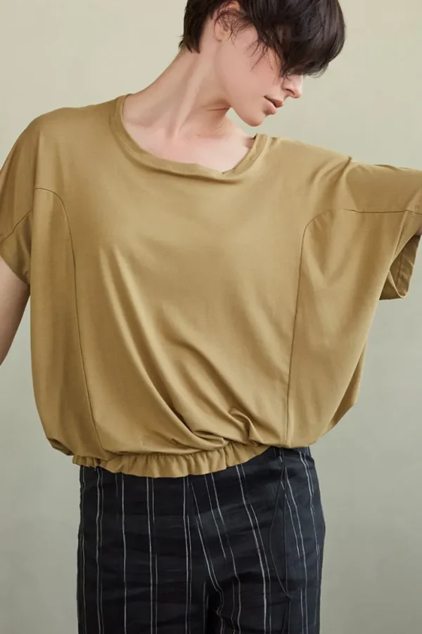 Missen Elsewhere Fashion Tops*Rosetta Top-Golden