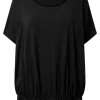 Missen Elsewhere Fashion Tops*Rosetta-Black