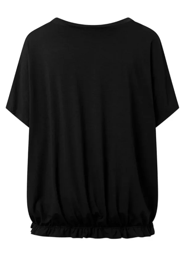 Missen Elsewhere Fashion Tops*Rosetta-Black